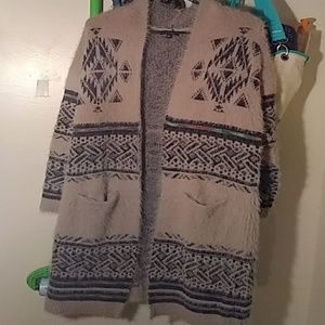 Tribal print Cardigan